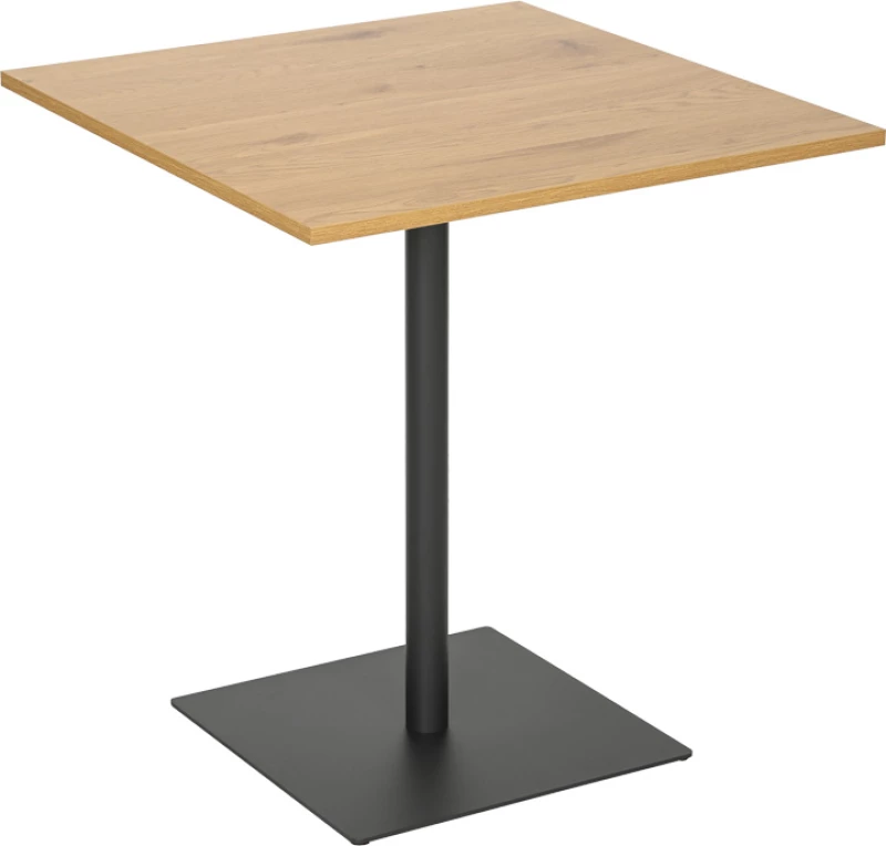 Τραπέζι Nerobian pakoworld mdf σε sonoma απόχρωση 70x70x75εκ