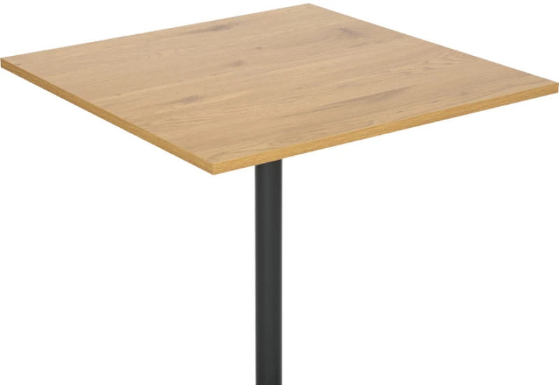Τραπέζι Nerobian pakoworld mdf σε sonoma απόχρωση 70x70x75εκ
