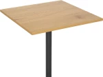 Τραπέζι Nerobian pakoworld mdf σε sonoma απόχρωση 60x60x75εκ