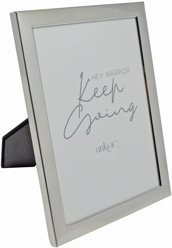 ΚΟΡΝΙΖΑ ΜΕΤΑΛΛΙΚΗ ΑΣΗΜΙ 20x25εκ. - Ankor 90080-8