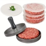 Σετ Πρέσας Burger και 100 Φύλλα Μπιφτεκιών Burger Press and 100pcs Patty Papers Set