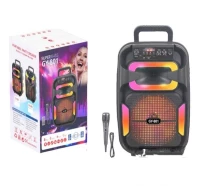 Φορητό Ηχείο 8” Super Bass με μικρόφωνο GY-801