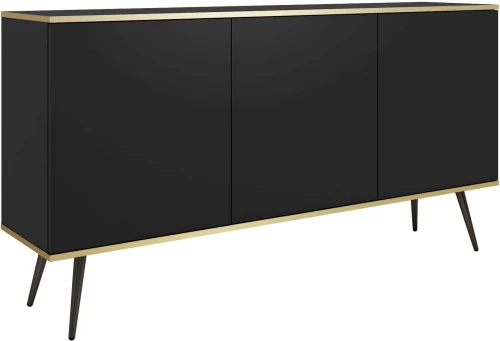 Μπουφές Oro Ανθρακί 160x85x39cm