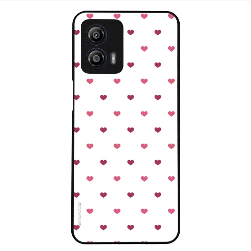 Θήκη Sonique Heart Series για Motorola Moto G53 5G Λευκό 01