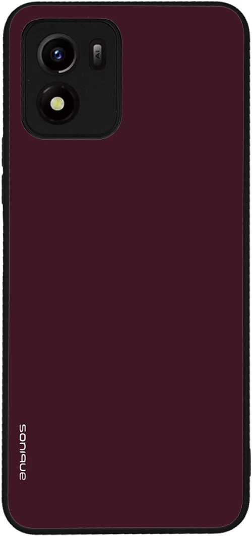 Θήκη Sonique ColorBloc Series για Vivo VIVO Y01 4G Μπορντώ