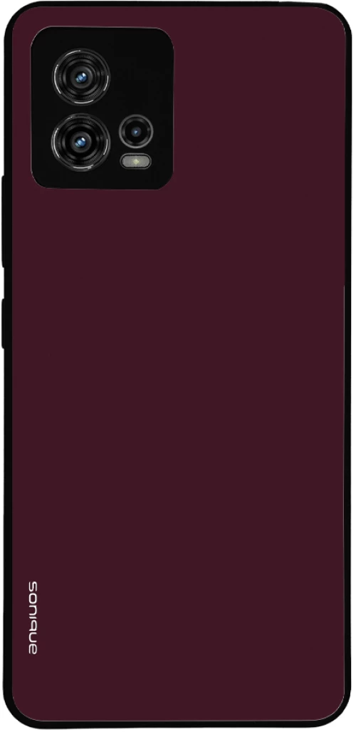 Θήκη Sonique ColorBloc Series για Motorola Moto G72 Μπορντώ