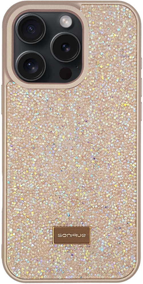 Θήκη Lux Diamond Sonique Apple iPhone 15 Pro Χρυσό