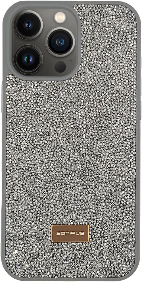 Θήκη Lux Diamond Sonique Apple iPhone 13 Pro Max Ασημί