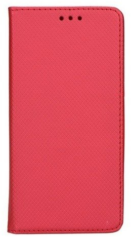 Case  magnet book huawei y8p red