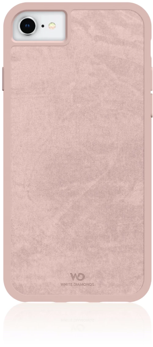 Hama white diamonds promise booklet iphone 7 / 8 / se(2020) coral