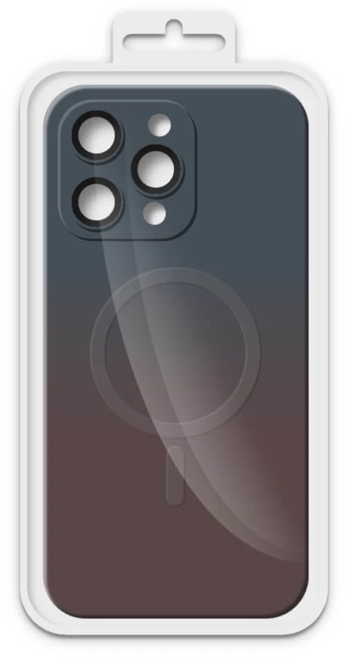 Case rainbow magsafe for apple iphone 13 pro max navy blue box