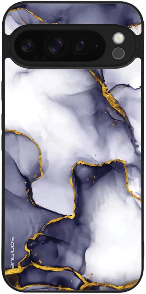 Θήκη Sonique Marble Series για Google Pixel 9 Pro XL 5G Μωβ Γκρι