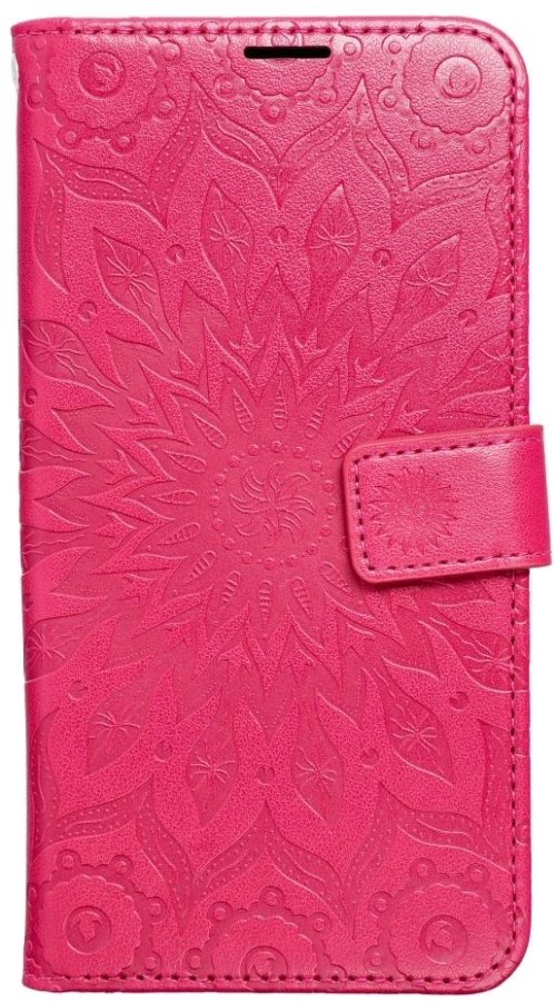 Mezzo Book Case For Samsung A36 5G Mandala Magenta