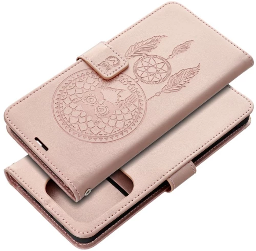 Mezzo Book Case For Samsung A56 5G Dreamcatcher Rose Gold