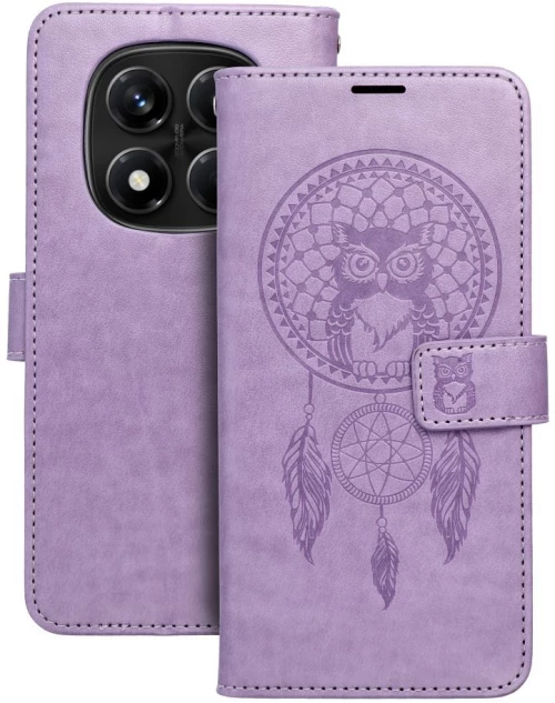 Mezzo Book Case For Xiaomi Redmi Note 14 Pro 4G Dreamcatcher Purple