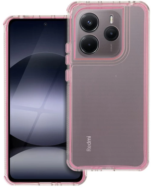 Matrix Clear Case For Xiaomi Redmi Note 14 5G Powder Pink