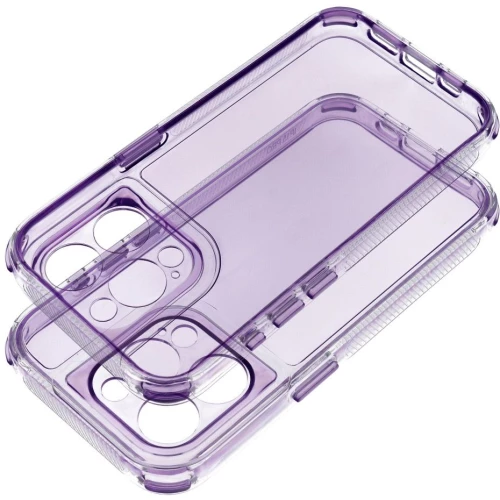 Matrix Clear Case For Iphone 16E (Se 4 2025) Light Violet