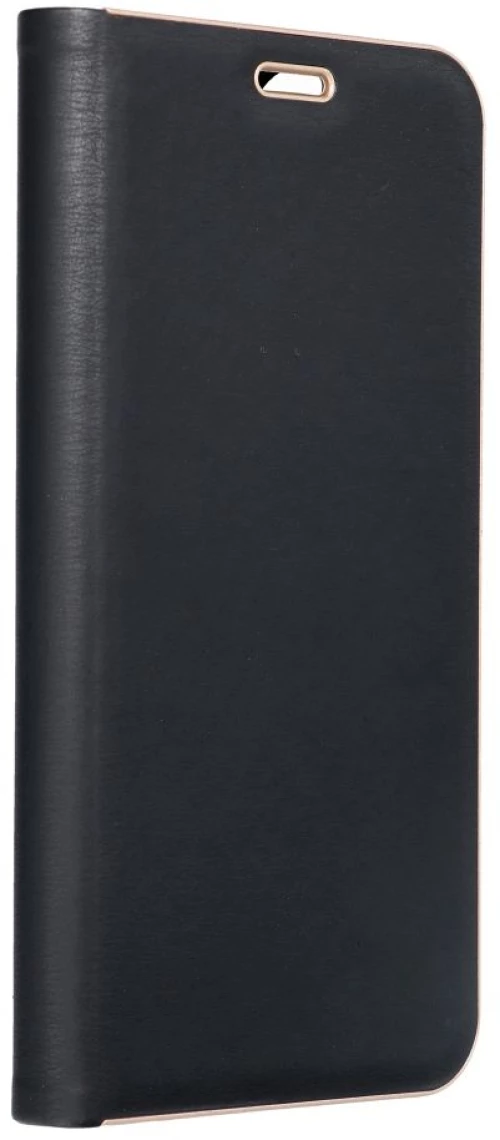 Luna Book Gold For Samsung S25 Plus Black