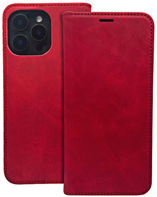 Smart suede case for samsung galaxy a25 5g (global) red
