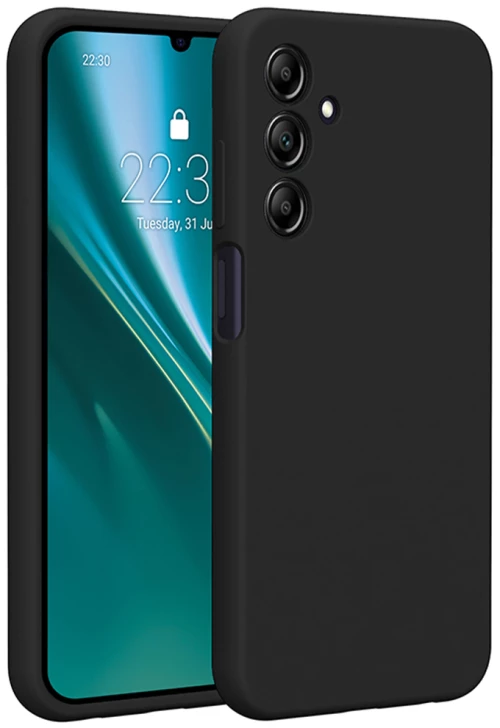 Etteri silicone case for samsung galaxy a25 5g (global) black