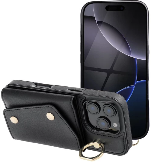 Wallet Case Wonder For Iphone 14 Black