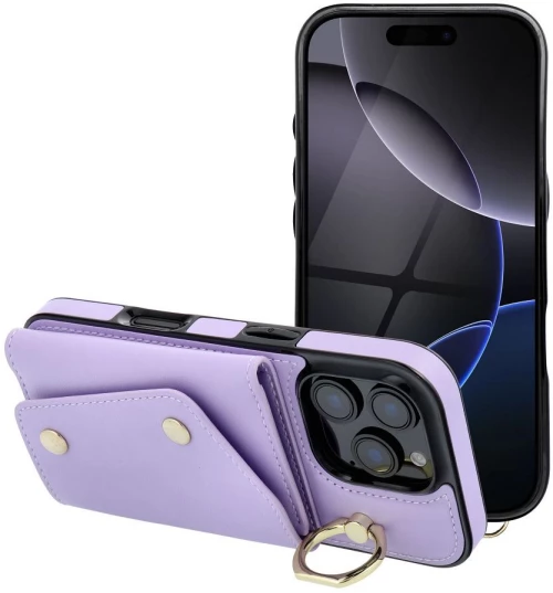 Wallet Case Wonder For Iphone 16E (Se 4 2025) Lilac