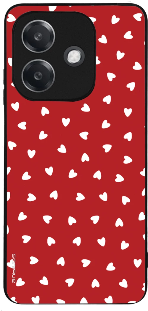 Θήκη Sonique Heart Series για Oppo A40 Κόκκινο