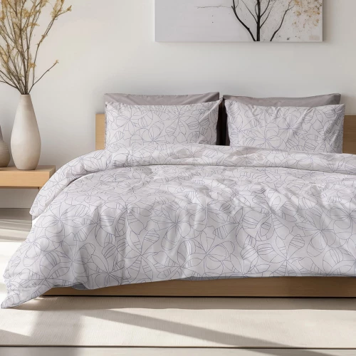 Beauty Home Σετ πάπλωμα μονό Odet Art 12250 160x240 Μπεζ