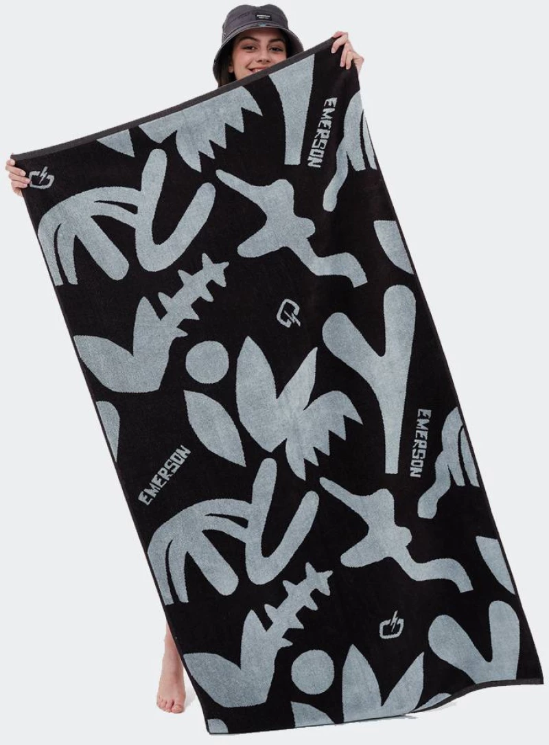 EMERSON Beach Towel - 221.EU04.02-BLACK