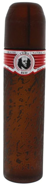 Cuba, Red, Eau De Toilette, For Men, 100 ml