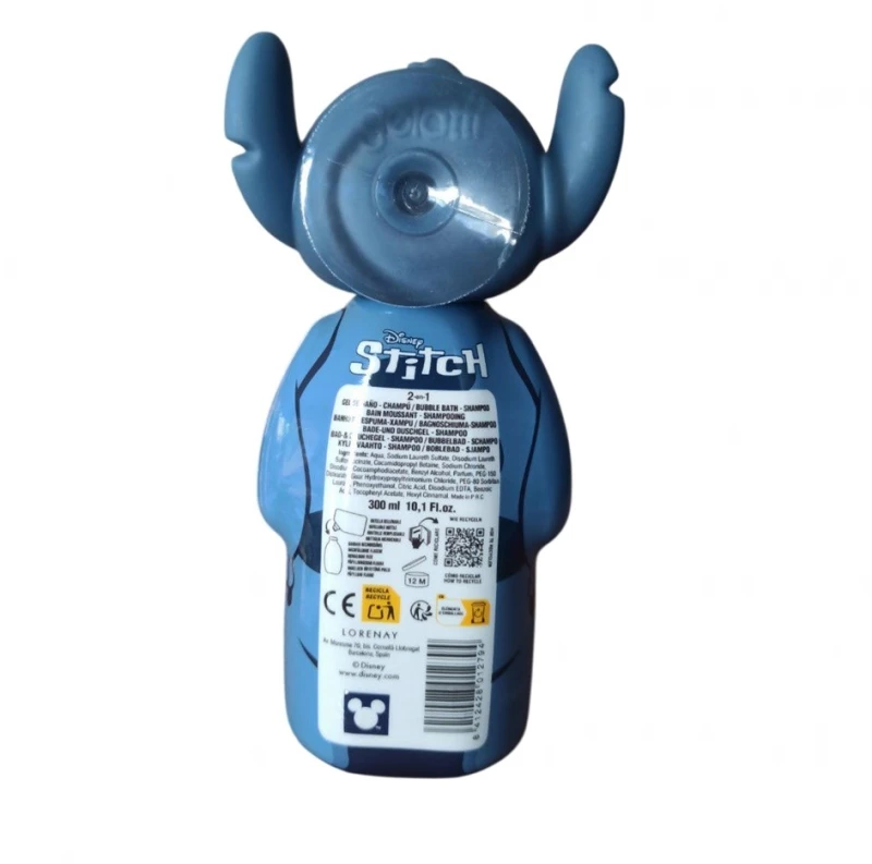 Παιδικό Αφρόλουτρο & Σαμπουάν "Stitch" 300ml