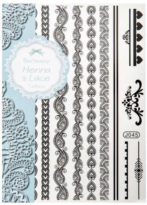 Henna & Lace Tattoo Σε Καρτέλα
