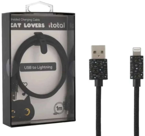 I-Total Καλώδιο Φόρτισης XL2724 Black Cat USB-USB C