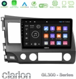 Clarion GL300 Series 4Core Android11 2+32GB Honda Civic 2006-2011 Navigation Multimedia Tablet 10" Με Carplay & Android Auto