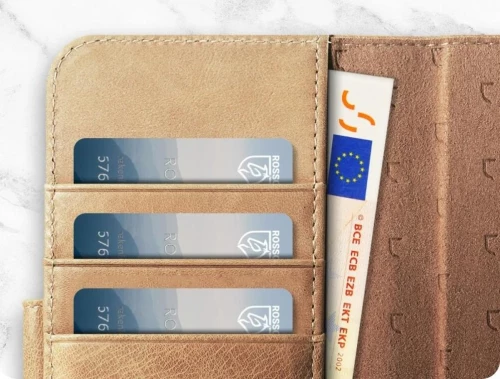 Θήκη Google Pixel 9 Pro XL Rosso Elite Δερμάτινο Πορτοφόλι με MagSafe - Light Brown (8719246461835)