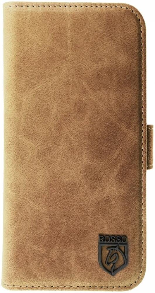 Θήκη Google Pixel 9 Pro XL Rosso Elite Δερμάτινο Πορτοφόλι με MagSafe - Light Brown (8719246461835)