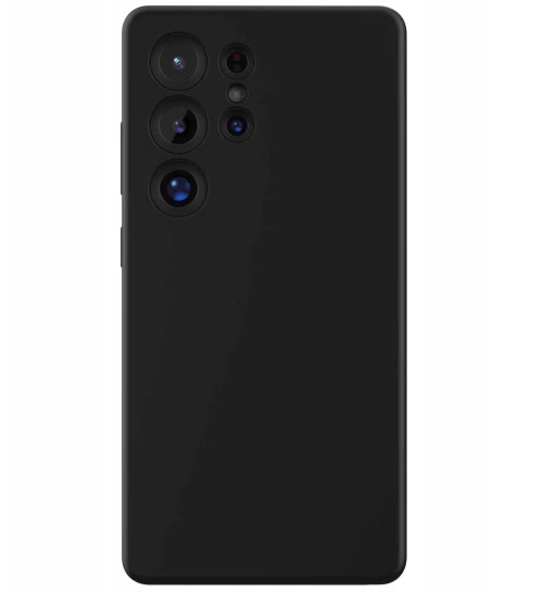 Θήκη Samsung Galaxy S25 Ultra Spacecase Silicone Magnetic Case Σιλικόνης με MagSafe - Black (5905719114213)