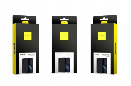 Θήκη Samsung Galaxy S25 Ultra Spacecase Silicone Magnetic Case Σιλικόνης με MagSafe - Black (5905719114213)