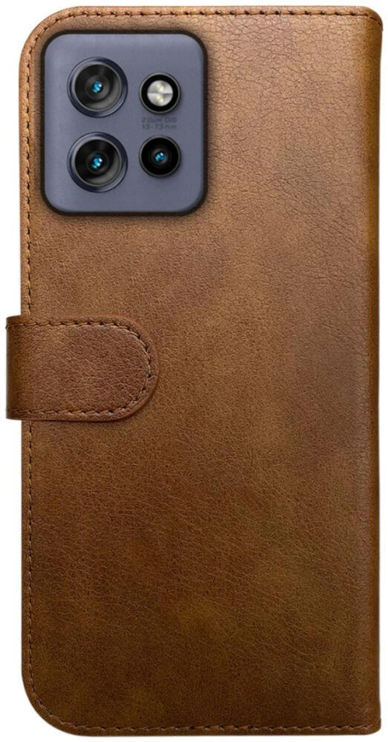 Θήκη Motorola Edge 50 Neo Rosso Element PU Πορτοφόλι - Brown (8719246472251)
