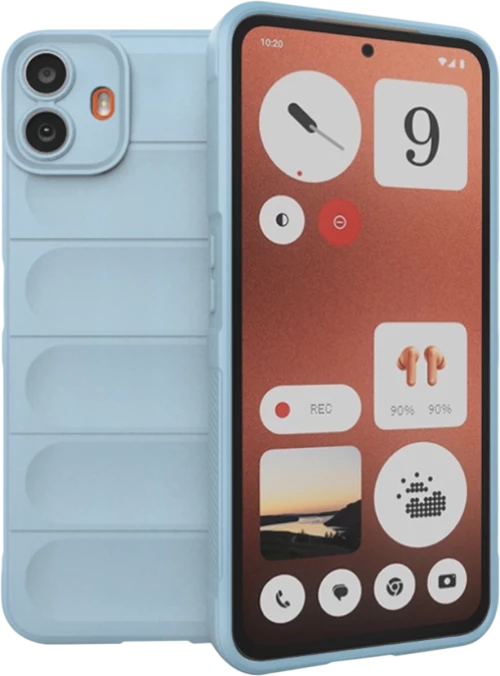 Θήκη Nothing Phone 1 Techsuit Magic Shield Σιλικόνης - Blue (5949419224476)