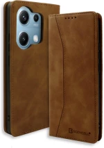 Θήκη Xiaomi Redmi Note 14S Bodycell Book Case Πορτοφόλι - Brown (5206015082184)
