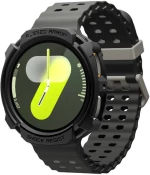 Θήκη Samsung Galaxy Watch 8 40mm Spigen Rugged Armor Ανθεκτική Σιλικόνης - Matte Black (ACS10004)
