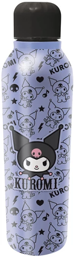 ΜΠΟΥΚΑΛΙ ΘΕΡΜΟΣ 500ml ΛΙΛΑ PATTERN KUROMI (#252416)
