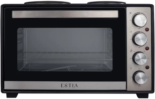 Estia Ηλεκτρικο Φουρνακι Multicook Compact 3600w 38lt με 2 Εστιες και Αντικολλητικο Εσωτερικο