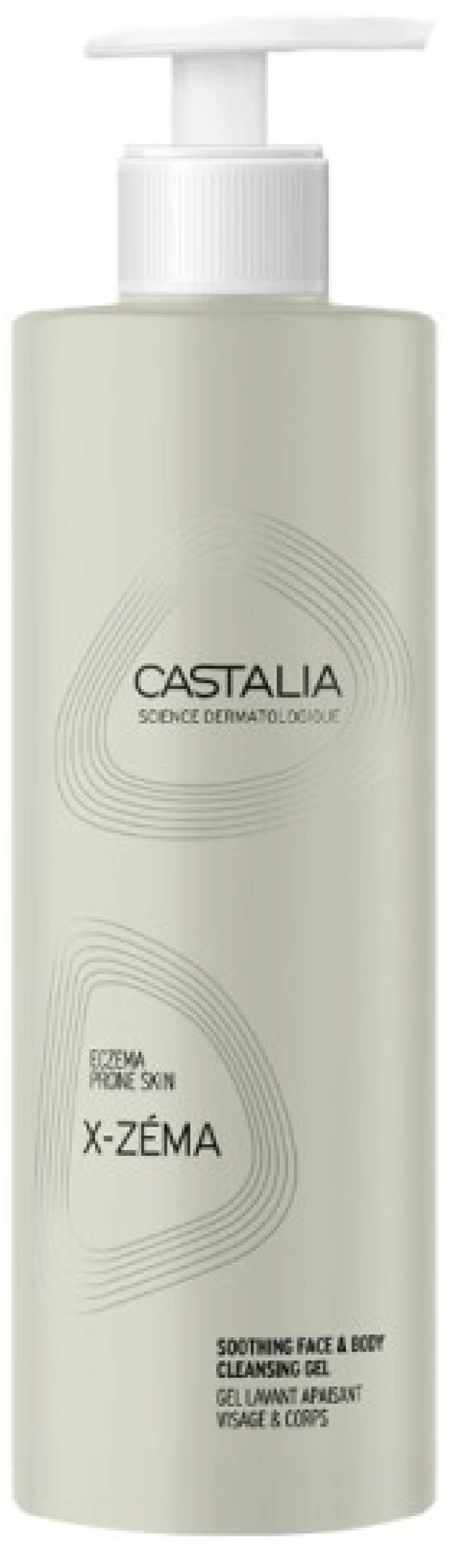 Castalia X-Zema Shoothing Face & Body Cleansing Gel 400ml