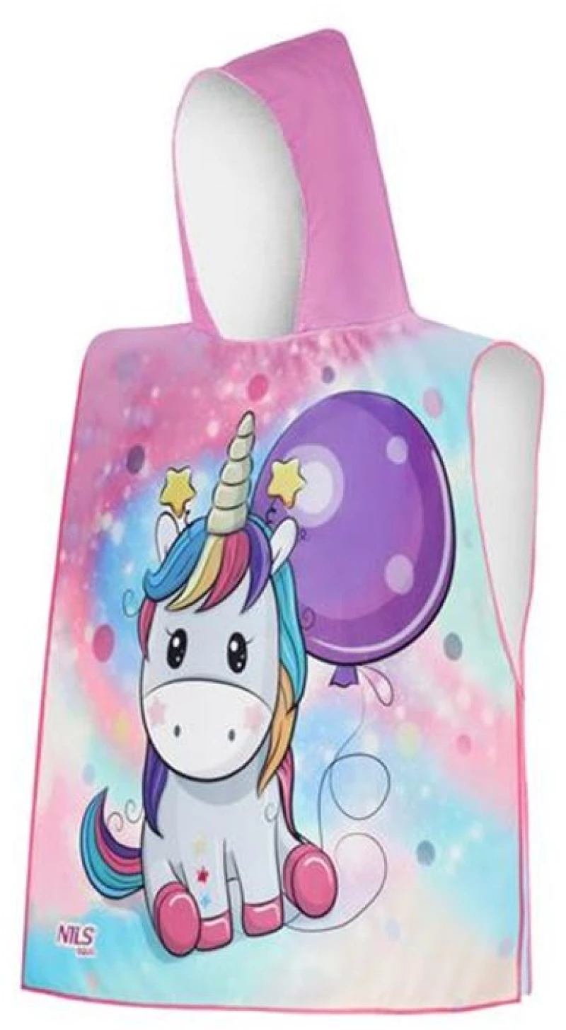 Παιδικό Poncho / Ποντσο Θαλάσσης και Πισίνας Nils Aqua NAR20 Unicorn