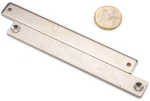 Μεταλλικό Αντικρίσμα 120x14x3mm Οπή Φρέζα