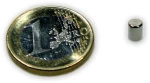 Μαγνήτης Κύλινδρος Φ5x6mm Νεοδυμίου Δύναμη Έλξης 1kg