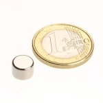 Μαγνήτης Δίσκος Φ8x6mm Νεοδυμίου Δύναμη Έλξης 2,2kg