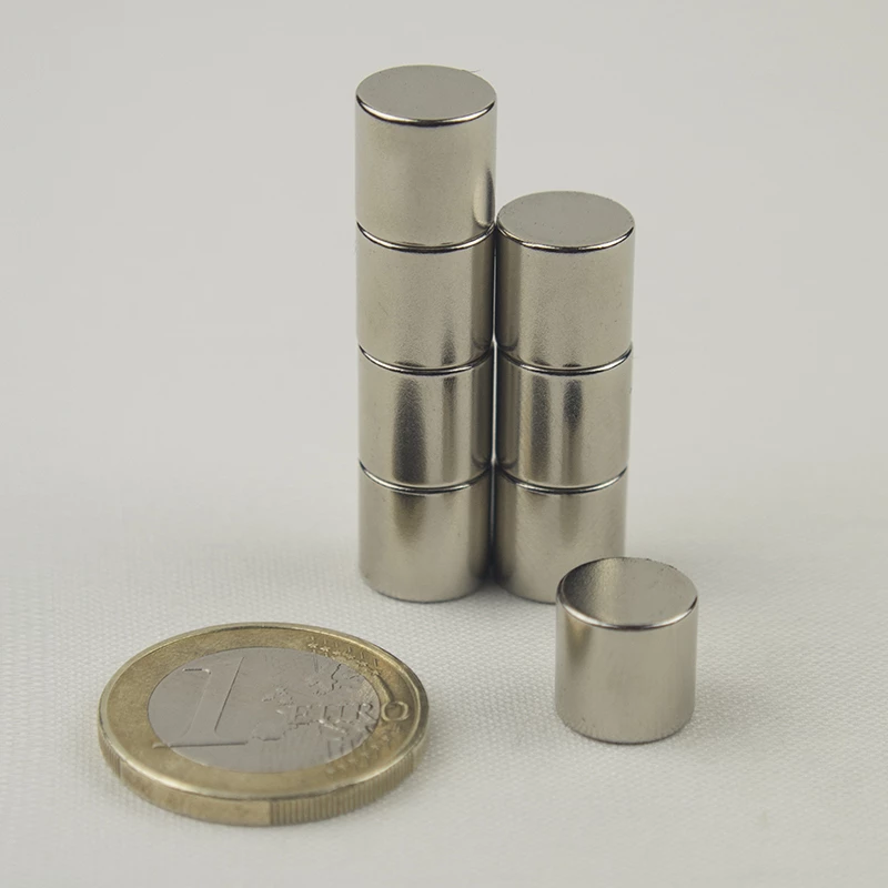 Μαγνήτης Δίσκος Φ10x10mm Νεοδυμίου Δύναμη Έλξης 3,9kg